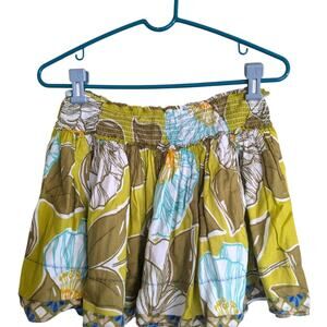 Hollister Y2k Floral Mini Skirt Medium